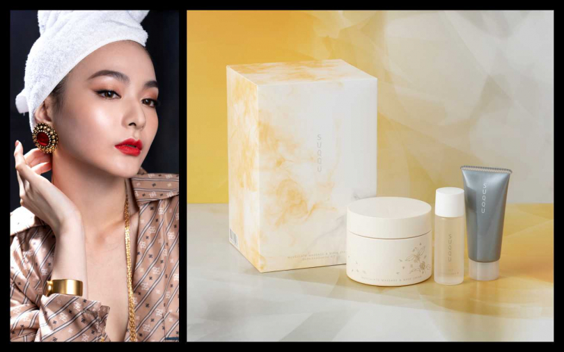 SUQQU顏筋活膚組(木犀花香)／3,850 元（圖／莊立人攝影、品牌提供）