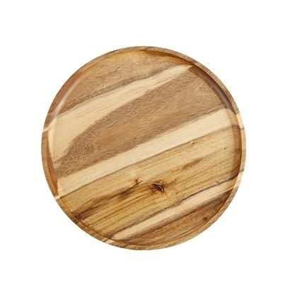 全館85折木托盤長方形木盤子 圓日式木質木頭pizza盤蛋糕點心披薩板牛排盤igo