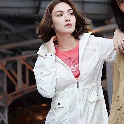 【Wildland 荒野】女SUPPLEX抗UV外套白