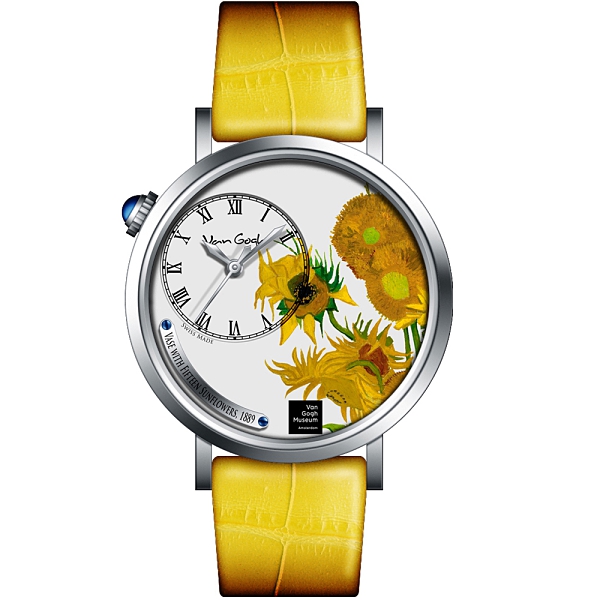 梵谷Van Gogh Swiss Watch梵谷演繹名畫女錶 S-SLS-01 向日葵