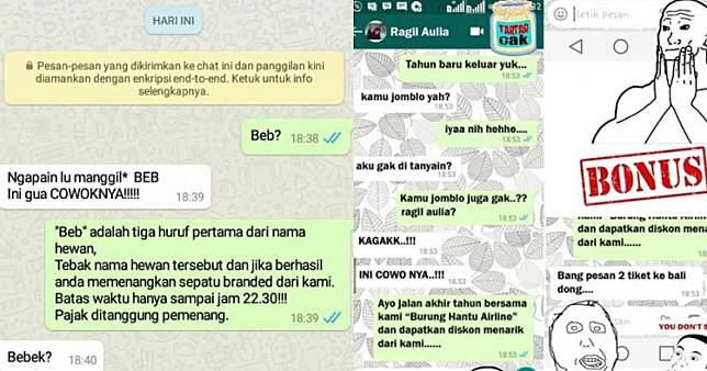 10 Chat lucu alasan orang saat ketahuan modus kocak