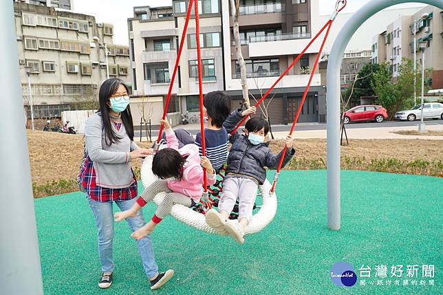 竹北首座共融式公園年中開放孩子搶先試玩遊具 台灣好新聞 Line Today