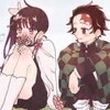 二人寄り添って歩いて　__　公式カプ也　.