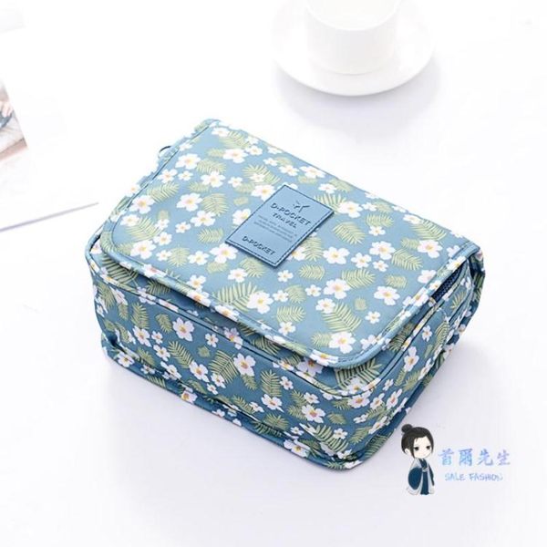 化妝包 旅行化妝包大容量化妝品收納包洗漱袋防水戶外出差洗漱包女便攜式 5色