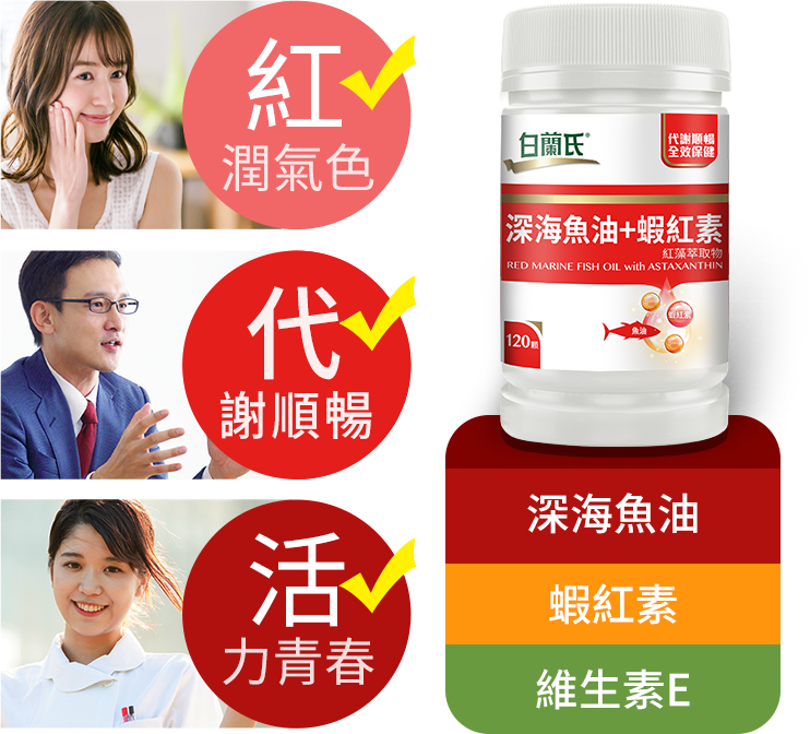 深海魚油蝦紅素