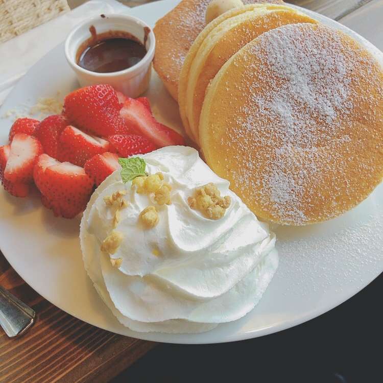 メニュー別口コミ情報 ツクバパンケーキカフェ ツクバパンケーキ カフェ 竹園 つくば駅 パンケーキ By Line Conomi