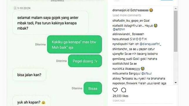 Viral, Driver Online Ini Merayu Penumpangnya