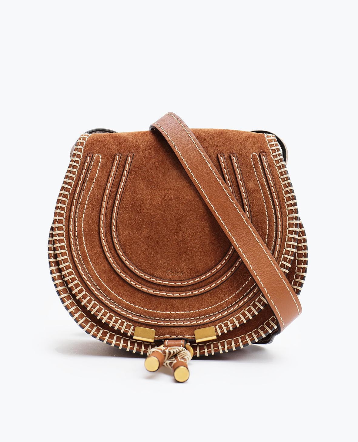 CHLOE Marcie 迷你包 /棕褐色