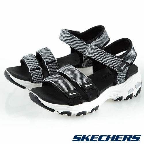 SKECHERS 女涼拖鞋系列 DLITES 涼鞋 - 31657BLK