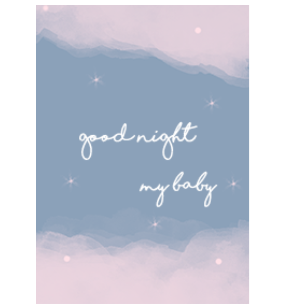 good night my baby