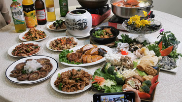 (江子翠捷運站)板橋聚餐地點推薦-黑白泓海鮮燒烤-泓惠水產,高CP值熱炒店,百道料理任你挑選,年菜,團圓菜預定