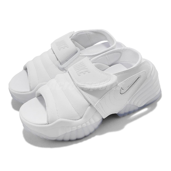 Nike 涼鞋 Air Adjust Force Sandal 白銀 女鞋 可拆卸 涼拖鞋 ACS DV2136-100