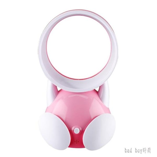 220V 迷你usb無葉風扇便攜式學生宿舍桌面辦公電風扇卡通可愛兒童風扇靜音LN682【bad boy時尚】