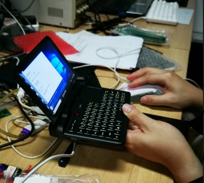 GPD 目前已有能夠正常運作的 MicroPC 原型機