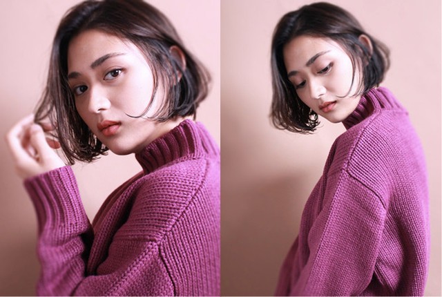 美女ボブヘア は色気カラーとワンカールで作る おすすめ3選