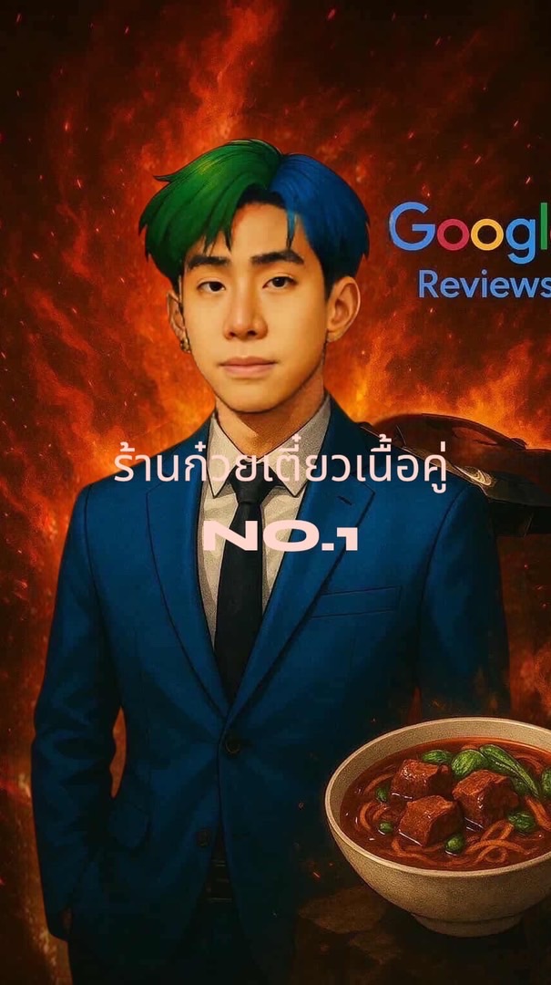 ร้านก๋วยเตี๋ยวเนื้อคู่ NO.1 โทร 098 509 3199