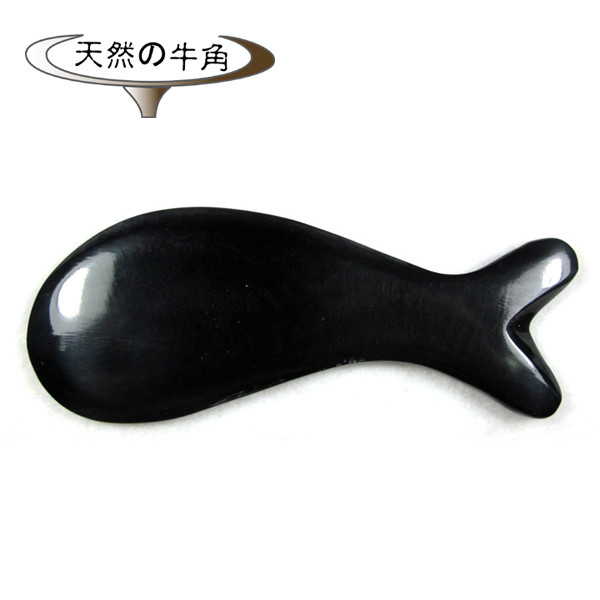 【天然の牛角】鯨魚刮痧按摩板~買就送全身經脈圖