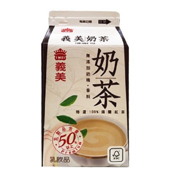 義美奶茶-400ml