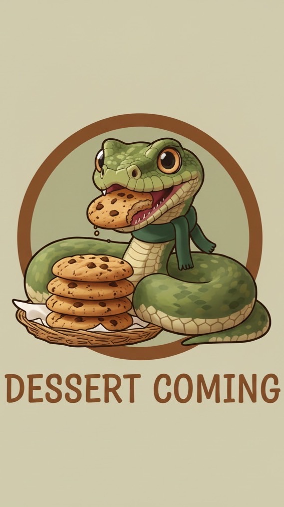 Dessert coming 🦫