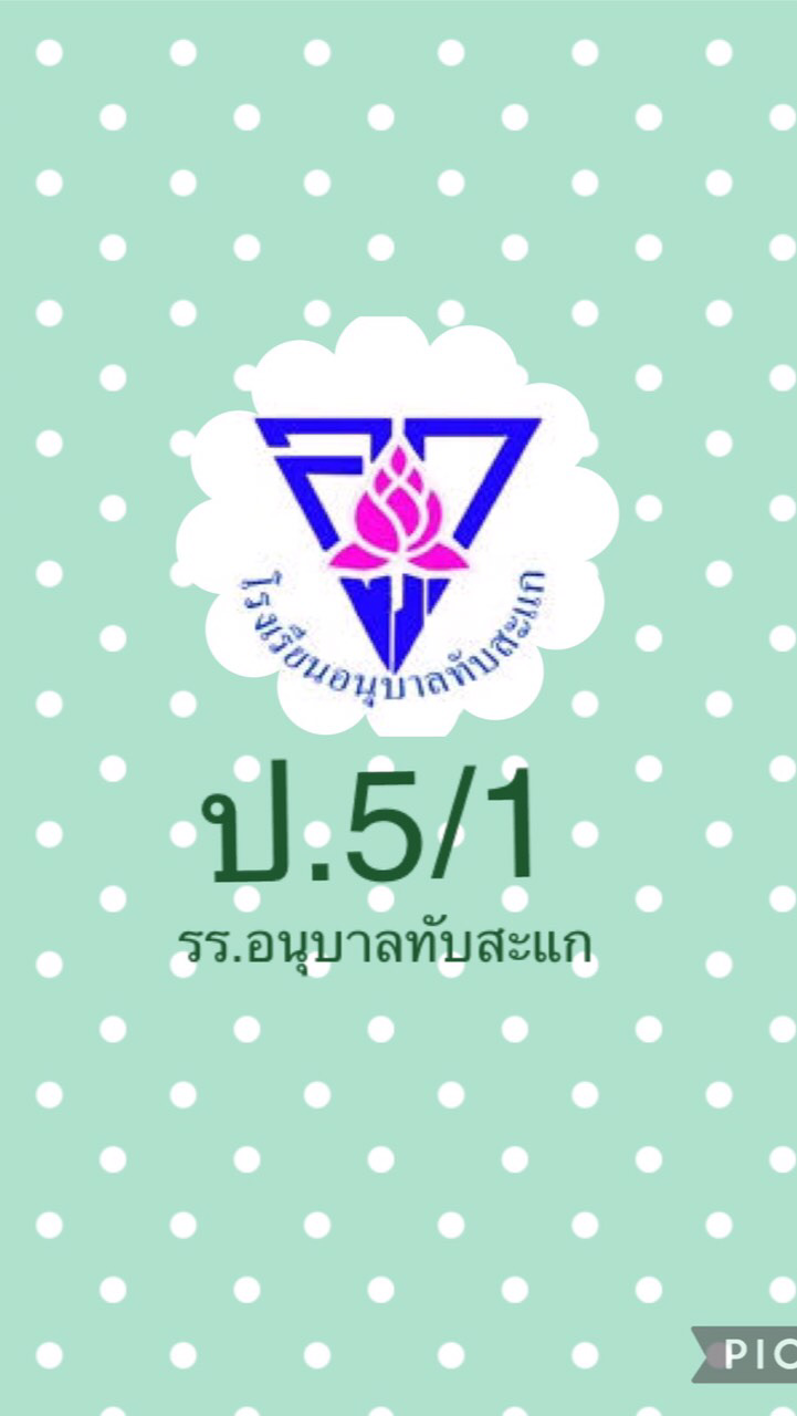 ป.5/1 รร.อนุบาลทับสะแก