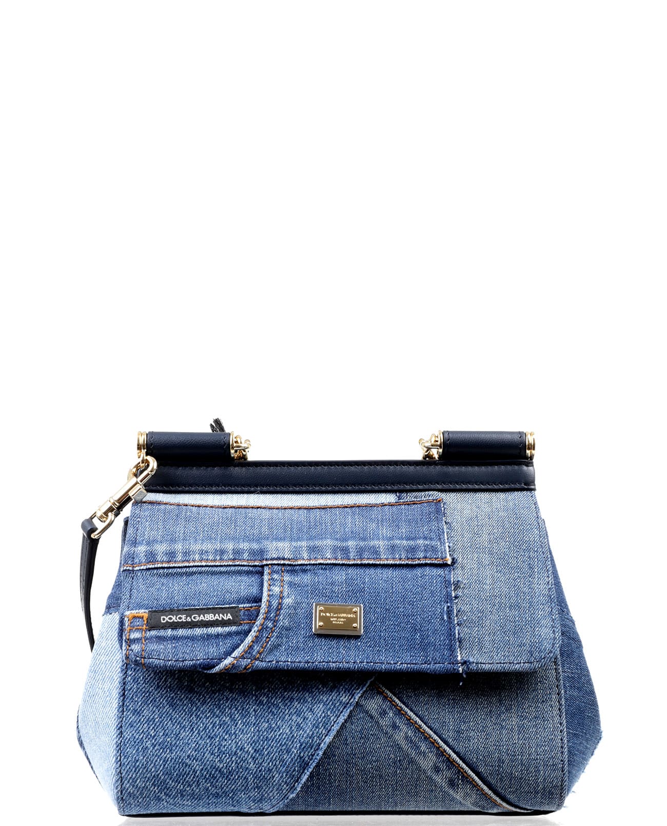 Dolce & Gabbana Denim Sicily Bag S