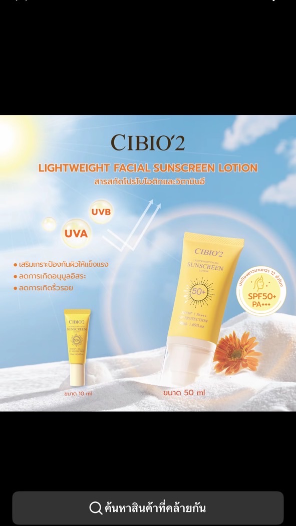กันแดดCIBIO’2 Review (JULY)