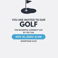 ⛳️ The Bhumibol connect cup | YEC TAK