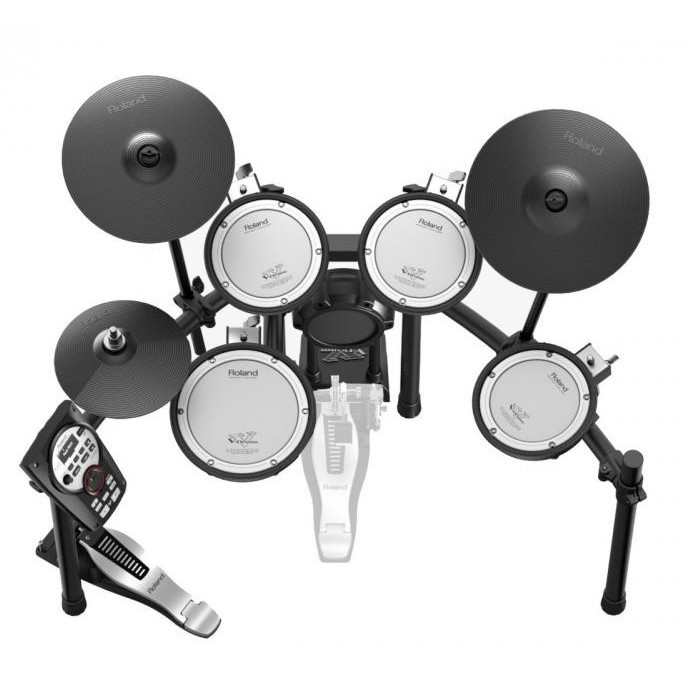 培養您的節拍感暖身功能選單提供基本的日常練習課程，幫助您更進步透過藍牙音訊功能，將您喜愛的歌曲從智慧型手機無線傳送到TD-17，跟著一起演奏(TD-17-L除外)內建50組高品質預設鼓組，可讓您依演奏