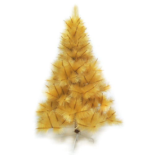 台灣製15尺/15呎(450cm)特級金色松針葉聖誕樹裸樹 (不含飾品)(不含燈) (本島免運費)