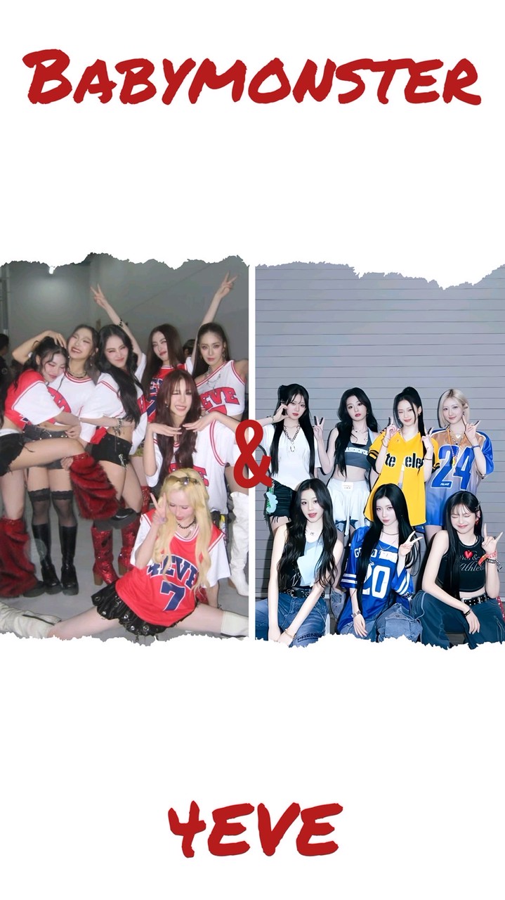 Support babymonster & 4EVE