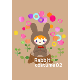 きぐるみうさぎ02