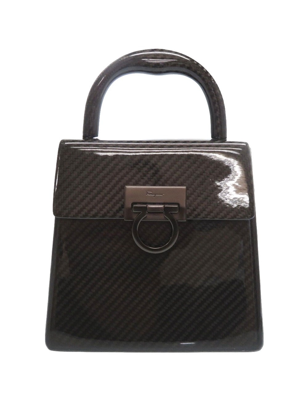 [產品信息] 品牌：Salvatore Ferragamo 編號：DO-21 9746 性別：女士 顏色：黑色 金屬顏色：黑色 型號：甘西尼 生產國：意大利 [尺寸（厘米）] 寬20 x高19厘米x厚