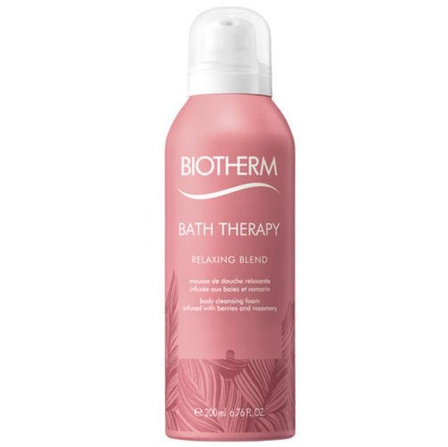 【黑皮TIME】BIOTHERM碧兒泉-莓果與迷迭香沐浴慕斯200ml(專櫃正品) G879