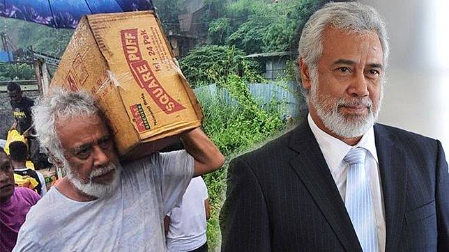 Profil Xanana Gusmao Mantan Presiden Timor Leste Yang Fotonya Viral Pikul Kardus Bantuan Bencana Tribun Style Line Today