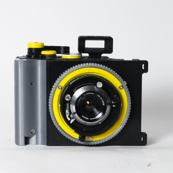 Brancopan是透過3D列印製作的底片相機。