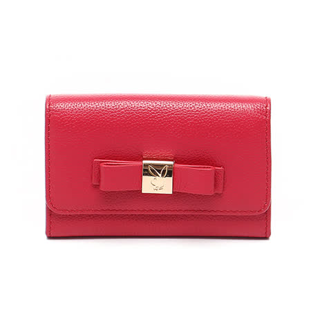 PLAYBOY- Tiffany's Bunny 第凡內早餐系列 卡片夾-野莓桃