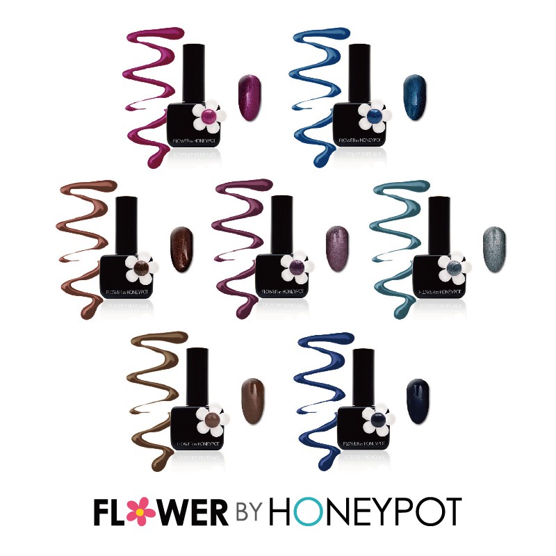 『產品名稱』: Flower By Honey Pot 凝膠- 銀河系列銀河系列色號- GP02、GP03、GP04、GP05、GP06、GP07、GP08 韓國知名品牌 - Flower by ho