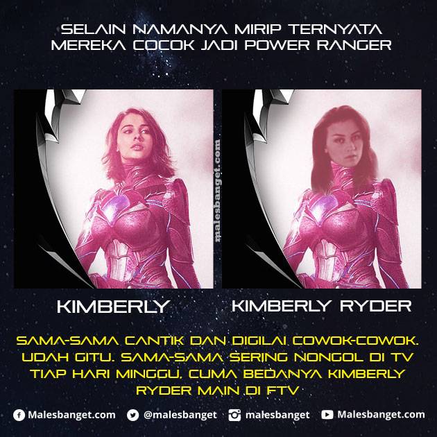 Selain Namanya Mirip, 6 Artis Indonesia Ini Cocok Juga Jadi Power Rangers, Eh Tapi Agak Maksain sih