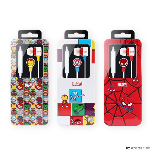 Milano Zoom MARVEL Avenger Sukawai 2錫盒控制Tok耳機