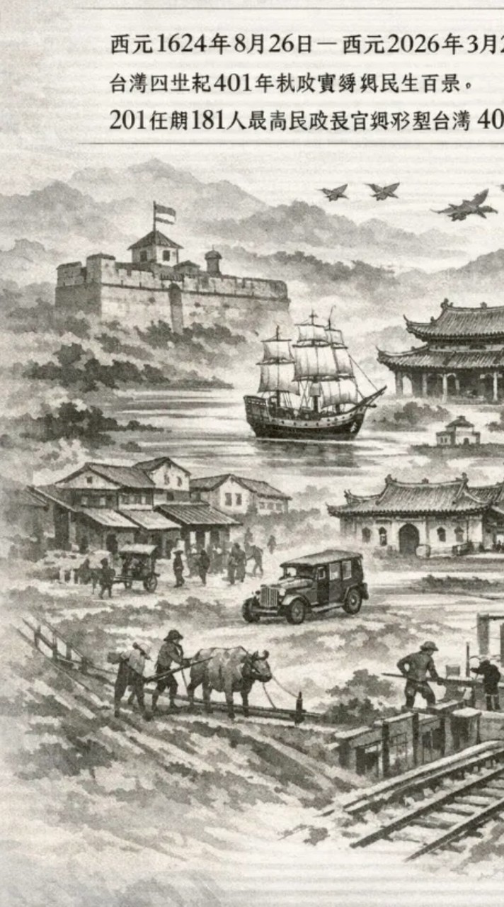臺灣島史（西元前3500年至西元2026年）