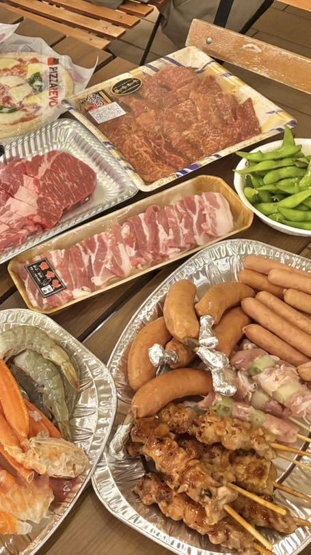 長崎セレッソ合同BBQ💙🧡🌸