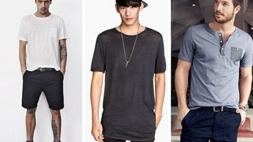 太熱不想穿襯衫...這 5 種風格的 T 恤 讓你在夏天一樣有型！！