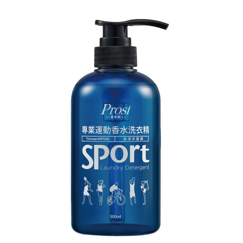 商品組合：普洛斯Prosi 專業運動香水洗衣精500ml x1入 品牌：普洛斯Prosi 重量/容量：500ml 產地：台灣 有效期限：3年 試用範圍：請參閱瓶標說明