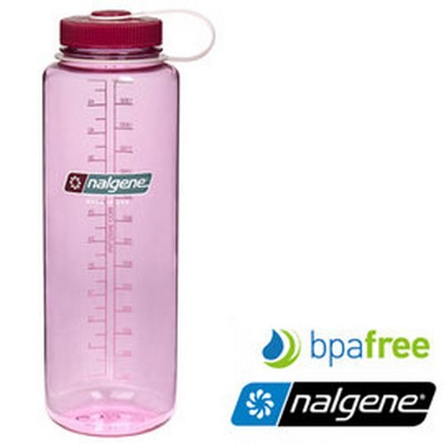 【Nalgene 美國】寬口水壺 運動水壺 水瓶 隨身水壺《太空粉》(2178-1048) 【容量1500ml】