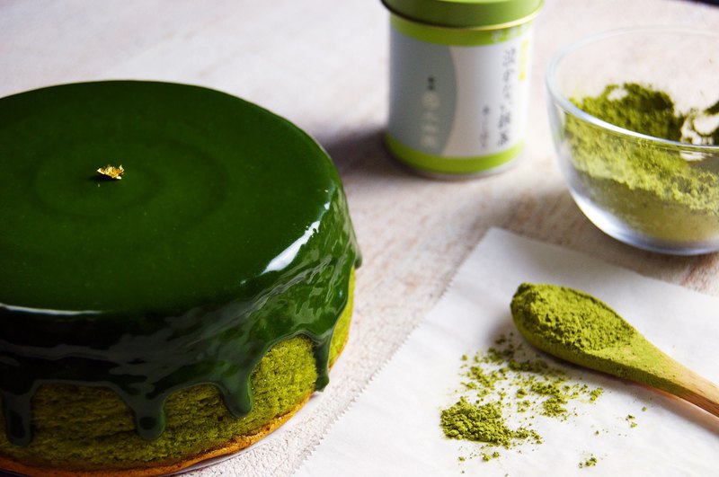 6吋小山園抹茶生巧克力蛋糕/超濃厚抹茶醬/經典款非嚐不可