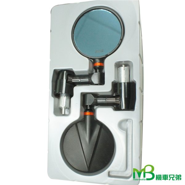 機車兄弟【RDR 146型 CNC鋁合金 端子車鏡 藍鏡】