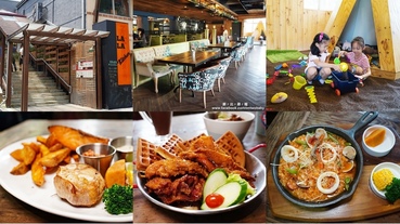 LALA Kitchen 新美式餐廳 - 中大店 隱藏在中央大學校園裡的美式親子餐廳 吃得到最道地美南紐奧良滋味 大推特色楓糖炸雞鬆餅！