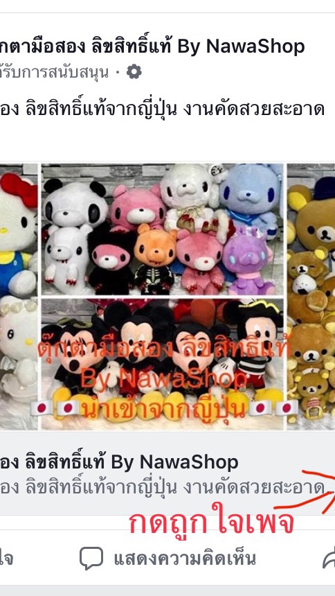 ตุ๊กตามือสอง ลิขสิทธิ์แท้ By NawaShop (Japan Only)