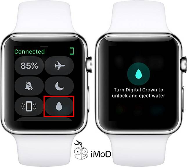 วิธีใช้ Water Lock บน Apple Watch เวลาว่ายน้ำหรือเล่นน้ำช่วงสงกรานต์นี้