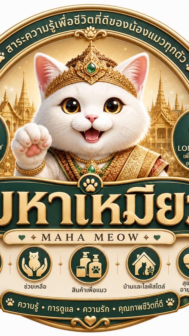 Maha Meow มหาเหมียว เรื่องน่ารู้สำหรับทาสแมวเหมียว